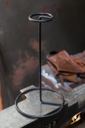 Helmet Stand Metal - Black-GoblinSmith