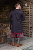 Rus Coat Jakub Black/Bordeaux-GoblinSmith