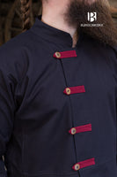 Rus Coat Jakub Black/Bordeaux-GoblinSmith