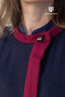Rus Coat Kseniya Blue/Red-GoblinSmith