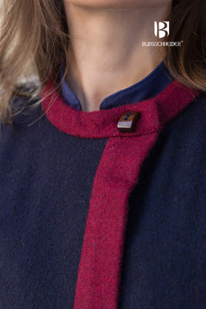 Rus Coat Kseniya Blue/Red-GoblinSmith