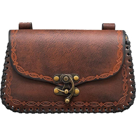 The Mythical Sorcerer Leather Belt Bag-GoblinSmith