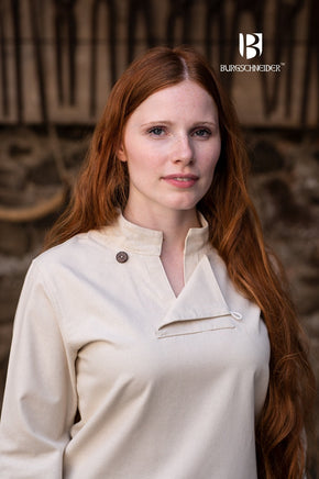 Skjoldehamn Tunic Lennja Natural-GoblinSmith