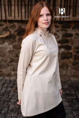 Skjoldehamn Tunic Lennja Natural-GoblinSmith