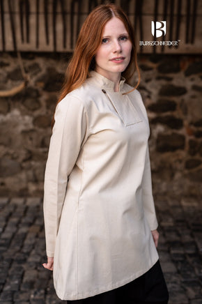 Skjoldehamn Tunic Lennja Natural-GoblinSmith