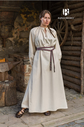 Rus Dress Lilia Natural-GoblinSmith
