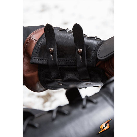 Single Leather Gauntlet-GoblinSmith