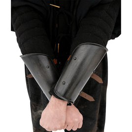 Ready For Battle Steel Arm Bracers-GoblinSmith