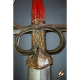 LARP Rapier Rillet – Red – 103cm-GoblinSmith