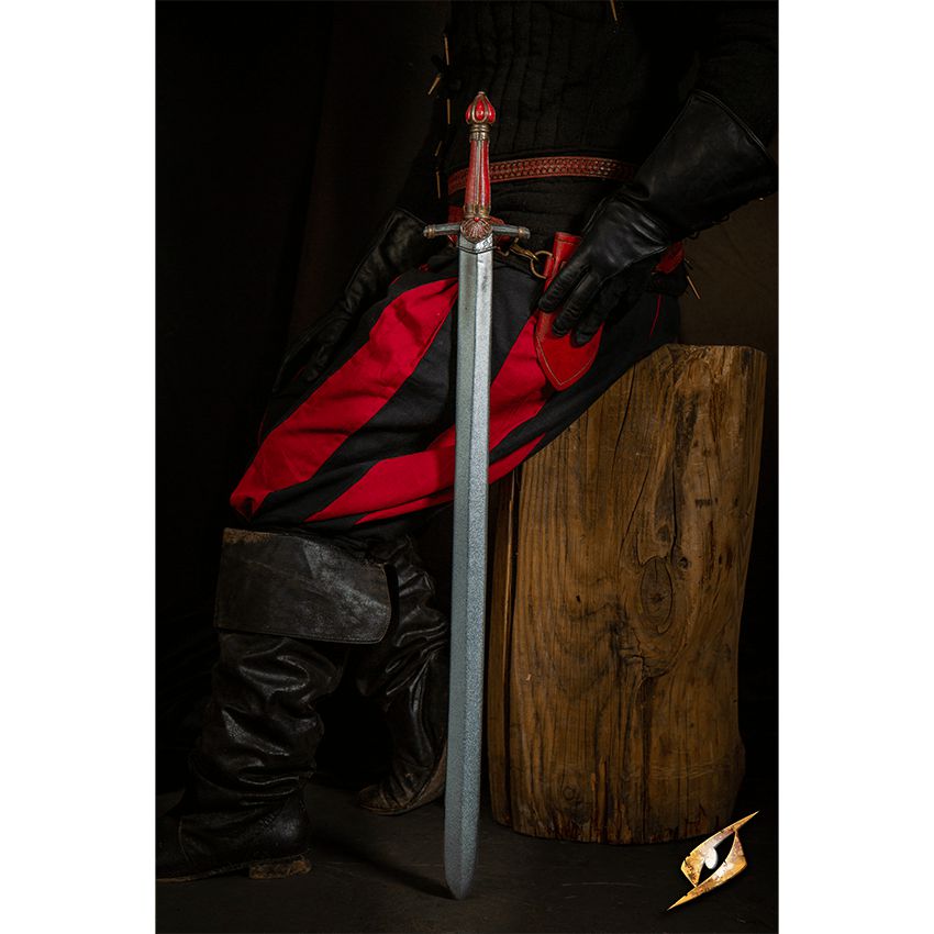 Duelist LARP Sword – Red – 100cm-GoblinSmith