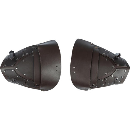 Quintus Leather Pauldrons – Standard Version-GoblinSmith