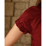 Kalina Light Cotton Medieval Blouse-GoblinSmith
