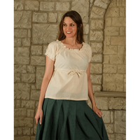 Kalina Light Cotton Medieval Blouse-GoblinSmith