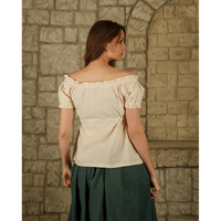 Kalina Light Cotton Medieval Blouse-GoblinSmith