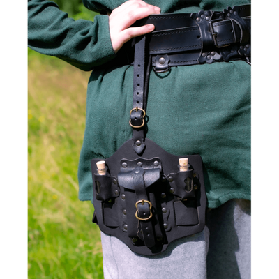 Trinity Thigh Holster with Pouch-GoblinSmith