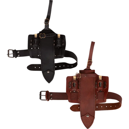 Trinity Thigh Holster with Dagger Sheath-GoblinSmith