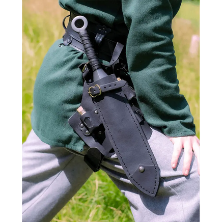Trinity Thigh Holster with Dagger Sheath-GoblinSmith