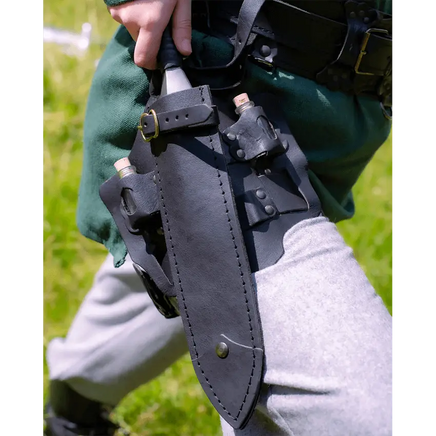 Trinity Thigh Holster with Dagger Sheath-GoblinSmith