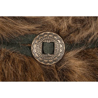 Aaron Canvas Cloak with Fur Trim-GoblinSmith