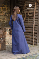 Rus Dress Marzena Dark Blue-GoblinSmith
