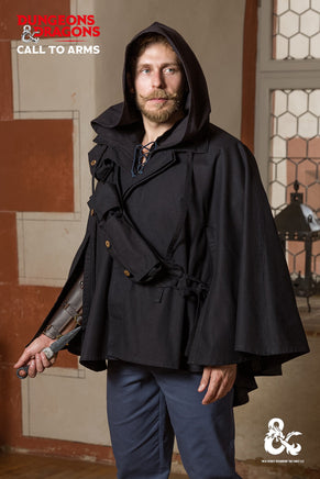 Dungeons & Dragons Rogue Cape Black-GoblinSmith