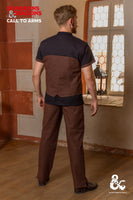Dungeons & Dragons Rogue Hooded Vest Brown-GoblinSmith