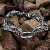 Celtic Stainless Steel Bracelet-GoblinSmith