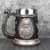 Odin and valkyrie Insulated Mug 600 ML-GoblinSmith