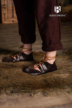 Medieval Sandals Fynn-GoblinSmith