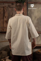 Summer Lace-Up Shirt Aton Natural-GoblinSmith