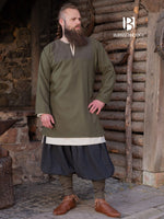 Rus Tunic Szimon Olive-GoblinSmith