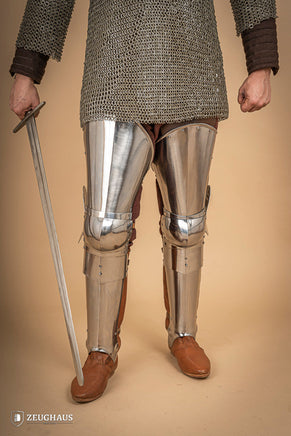 Full Leg Armour 1,6 mm Polished-GoblinSmith