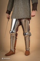 Full Leg Armour 1,6 mm Polished-GoblinSmith