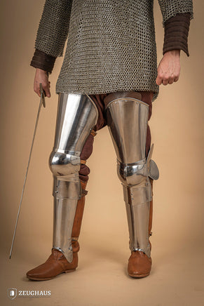 Full Leg Armour 1,6 mm Polished-GoblinSmith