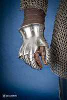 Gauntlets 1350-1415 1,6mm Polished-GoblinSmith