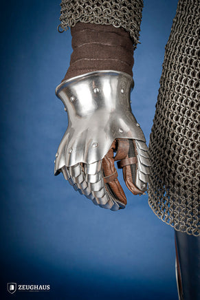 Gauntlets 1350-1415 1,6mm Polished-GoblinSmith