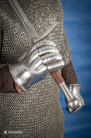 Gauntlets 1350-1415 1,6mm Polished-GoblinSmith