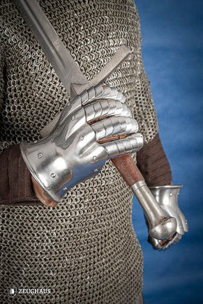 Gauntlets 1350-1415 1,6mm Polished-GoblinSmith