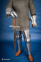 Mitten Gauntlets 15tg Cent. 1,6mm Polished-GoblinSmith