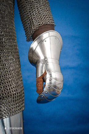 Mitten Gauntlets 15tg Cent. 1,6mm Polished-GoblinSmith