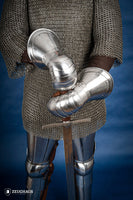 Mitten Gauntlets 15tg Cent. 1,6mm Polished-GoblinSmith