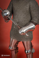 Mitten Gauntlets 1,6mm Polished-GoblinSmith