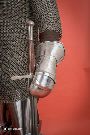 Mitten Gauntlets 1,6mm Polished-GoblinSmith