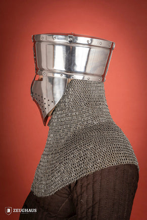 Early Pot Helmet 1,6mm Polished-GoblinSmith