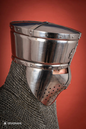 Early Pot Helmet 1,6mm Polished-GoblinSmith