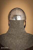 Spangenhelm with Facial 2mm Polished-GoblinSmith