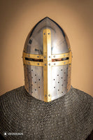 Great Helmet Sugar Loaf 2mm Polished-GoblinSmith