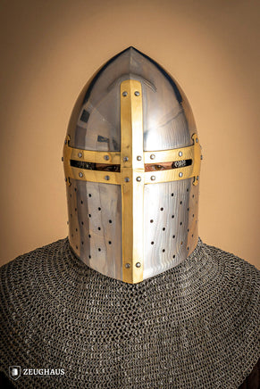 Great Helmet Sugar Loaf 2mm Polished-GoblinSmith