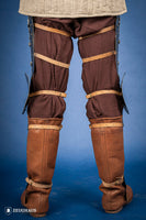 German Full Leg Armor 15th Cent. 1,2mm Polished-GoblinSmith
