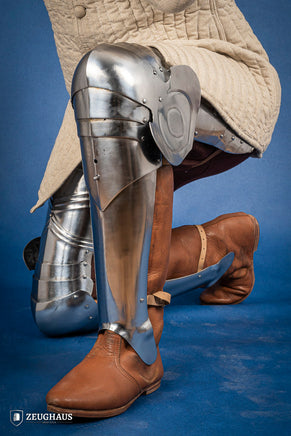 German Full Leg Armor 15th Cent. 1,2mm Polished-GoblinSmith